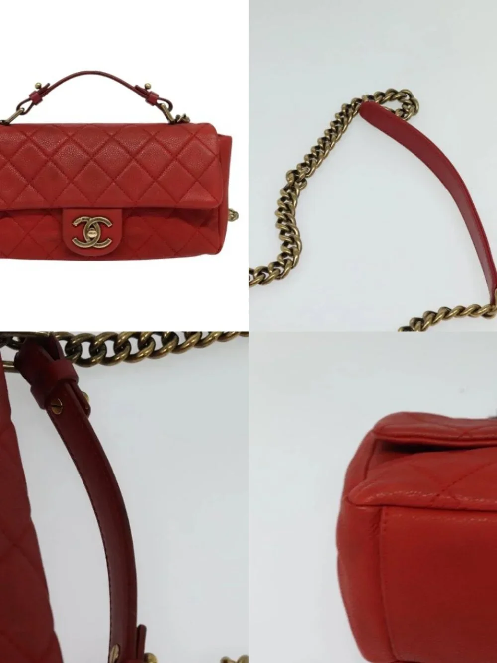 CHANEL brand	chanel color	red